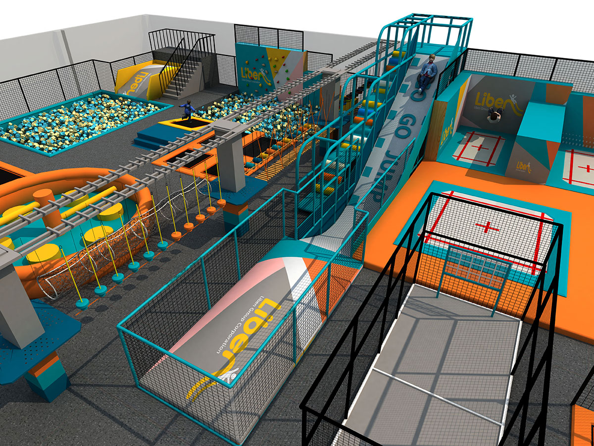 parque cubierto de trampolines para niños (16)