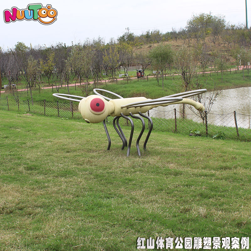 Le Tu diversión no estándar gran paisaje hormiga 蜻蜓 serie de esculturas