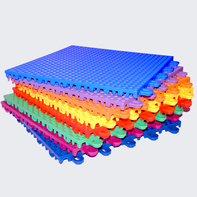 Baldosas entrelazadas, baldosas deportivas entrelazadas para la escuela