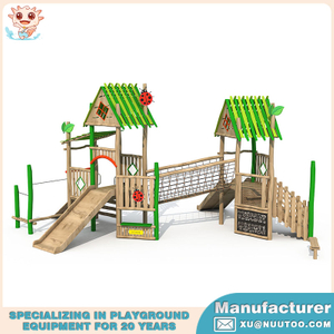 Fabricante de juegos infantiles al aire libre personalizados de madera