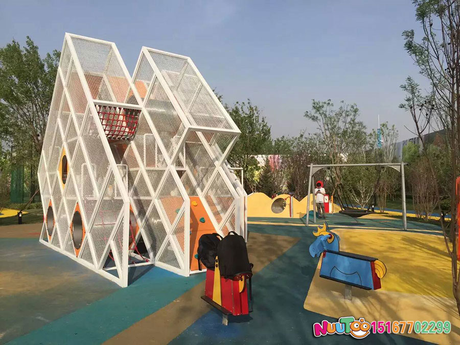 Diversión no estándar + tobogán combinado Beijing Xuhui + equipo de juegos infantiles (6)