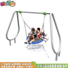 Columpio para niños al aire libre, columpio grande, equipo de juego combinado LT-QQ013