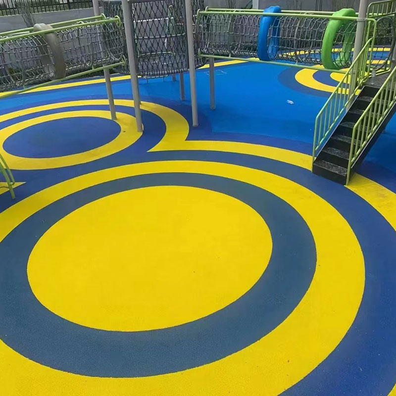 Superficie de juegos infantiles de EPDM,fabricante de superficies de juegos infantiles de caucho EPDM