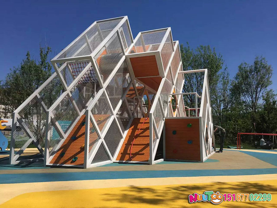 Diversión no estándar + tobogán combinado Beijing Xuhui + equipo de juegos infantiles (8)