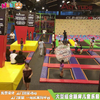 Fabricante de equipos de atracciones para parques de trampolines de pared adhesiva de celebridades netas LT-BC006