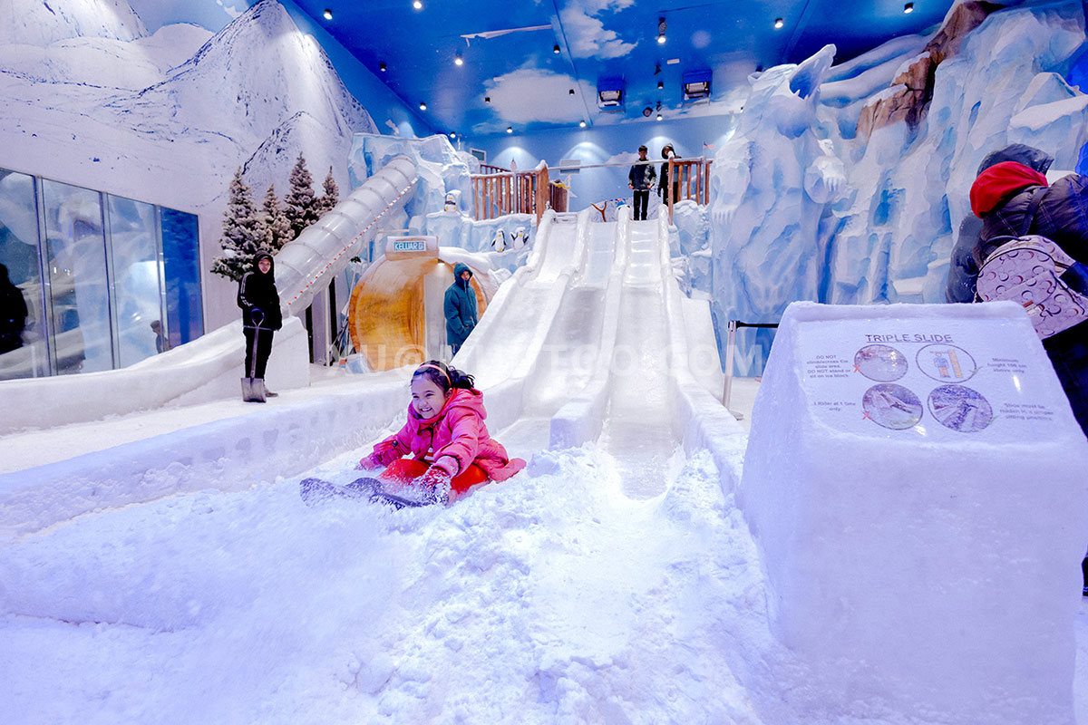 Precio del parque infantil interior con tema de hielo para niños (3)