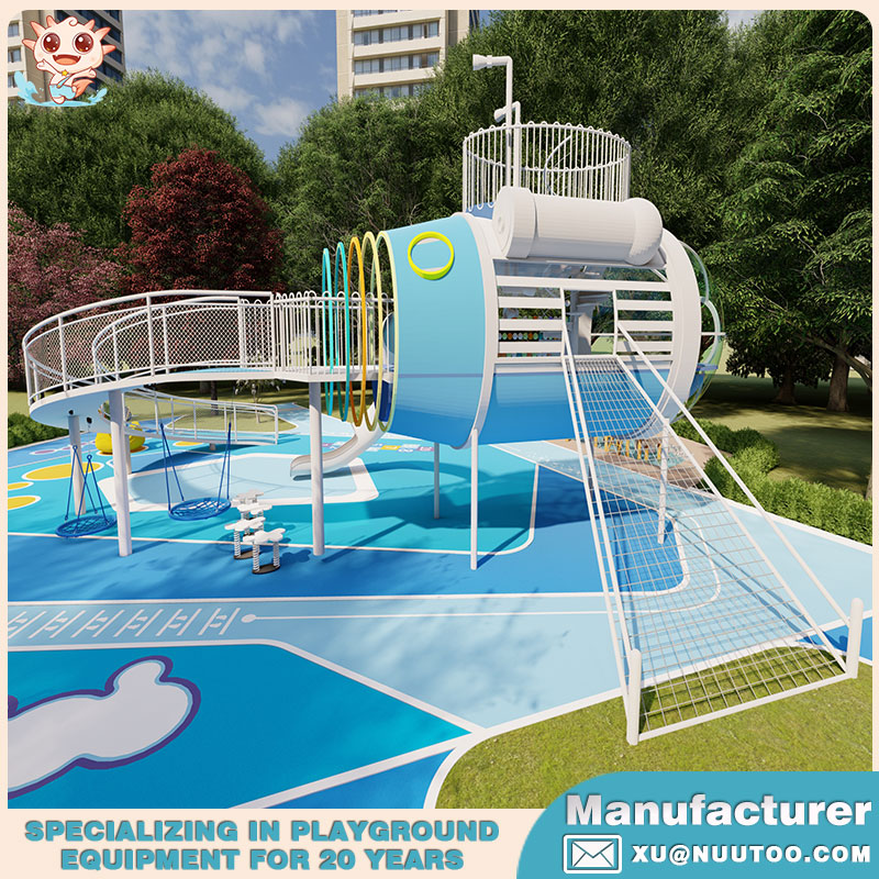 Submarine Playground ofrece soluciones para parques infantiles personalizados