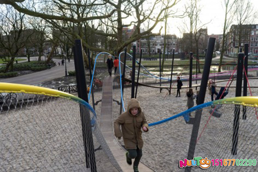 Atracciones no estándar + atracciones + juego combinado de caminos de tablones + atracciones de jardín de infantes (11)