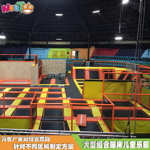 Fabricante de equipos de juegos infantiles de trampolín para niños grandes de interior LT-BC002