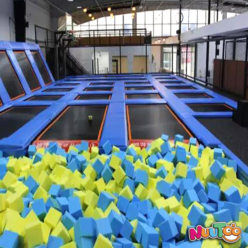 Paraíso infantil cubierto Horizonte de Beijing Paraíso de trampolín competitivo cubierto