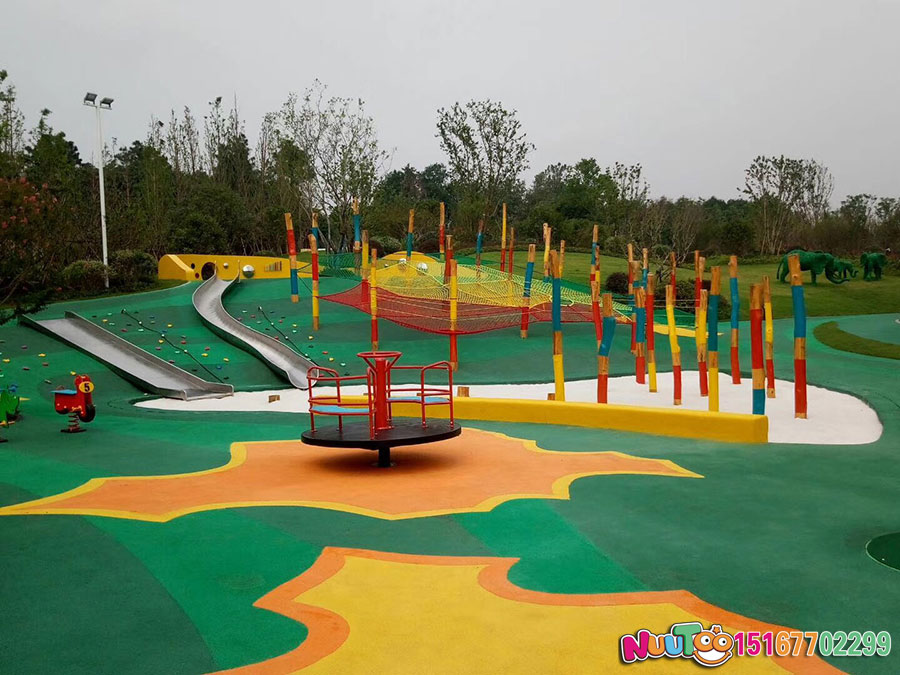 Atracciones no estándar + atracciones + toboganes de acero inoxidable + parque infantil (2)