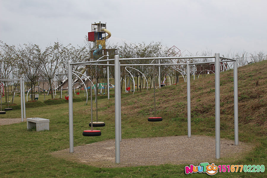 Paseo no estándar + juego combinado de columpio + columpio + equipo de juegos para niños + equipo de juegos para niños (61)