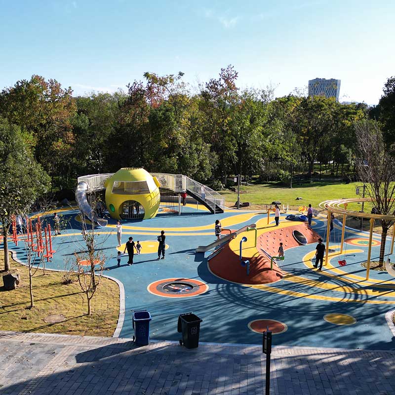 Equipo de juegos para parques-Patio de juegos al aire libre-Zhejiang Tiantai