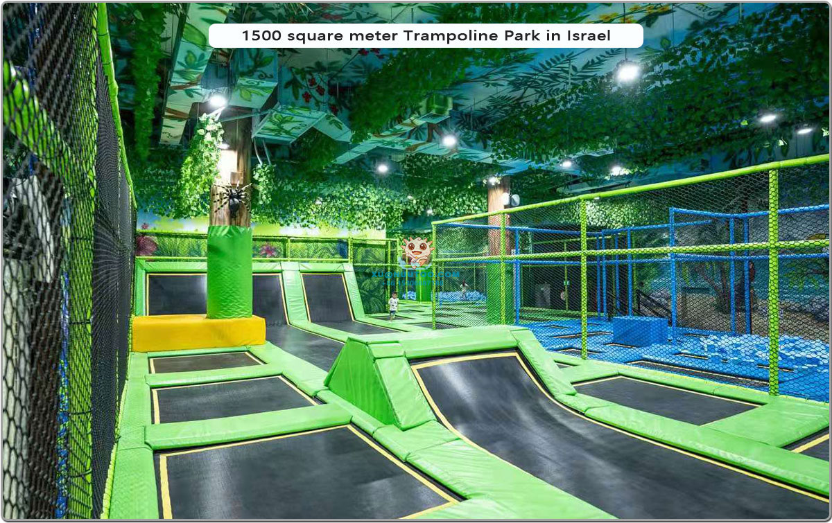 equipo de parque de trampolines de interior (7)