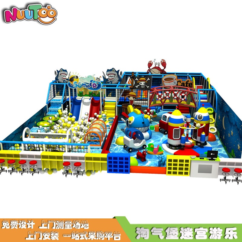 Naughty Fort Paradise Naughty Fort Snow Series Parque infantil interior LE-TQ004