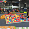 Fabricante de equipos de juegos infantiles de trampolín para niños grandes de interior LT-BC002